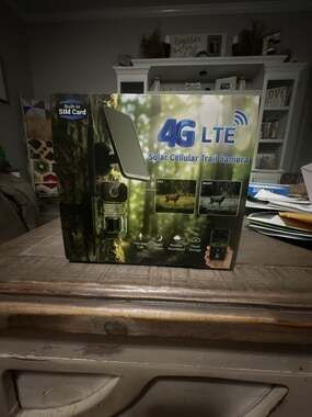 4G LTE Solar Cellular Trail Camera with Built-in SIM